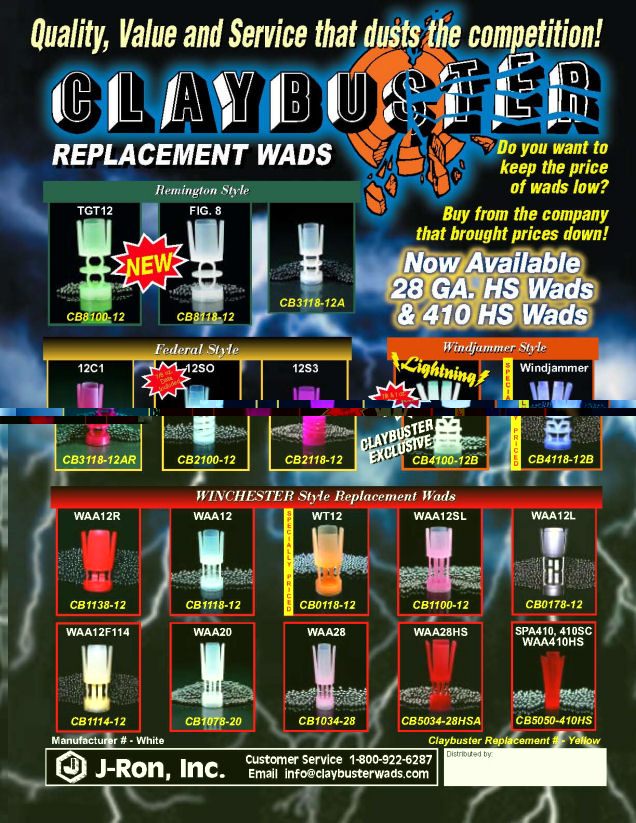 Replacement Wads 10ring Replacement Wads 10ring
